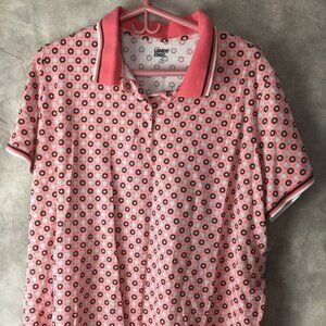 Lands End Womens 3X Polo Shirt Short Sleeve Colar Shirt